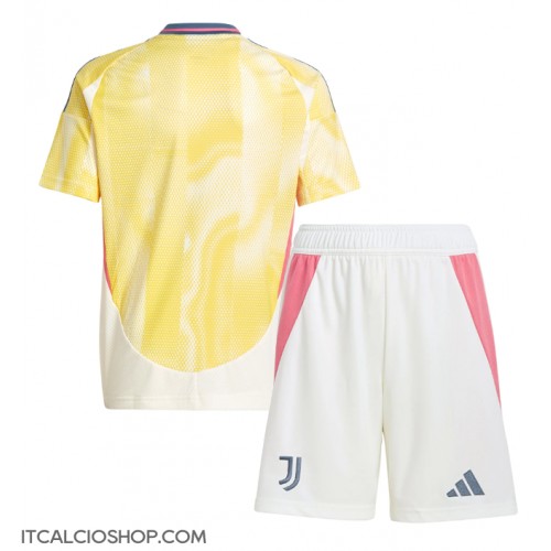 Juventus Seconda Maglia Bambino 2024-25 Manica Corta (+ Pantaloni corti)